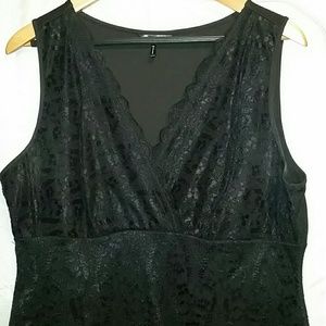 **3/$20** Black Lace Dress
